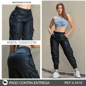 JEANS MUJER  CARGO  4-3419
