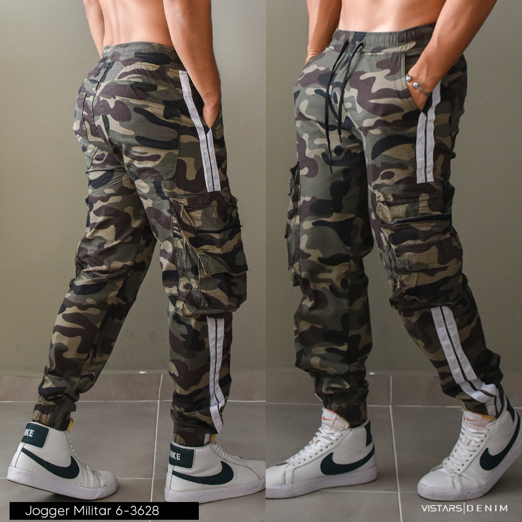 JEANS HOMBRE MILITAR REF 6-3628  OFERTA