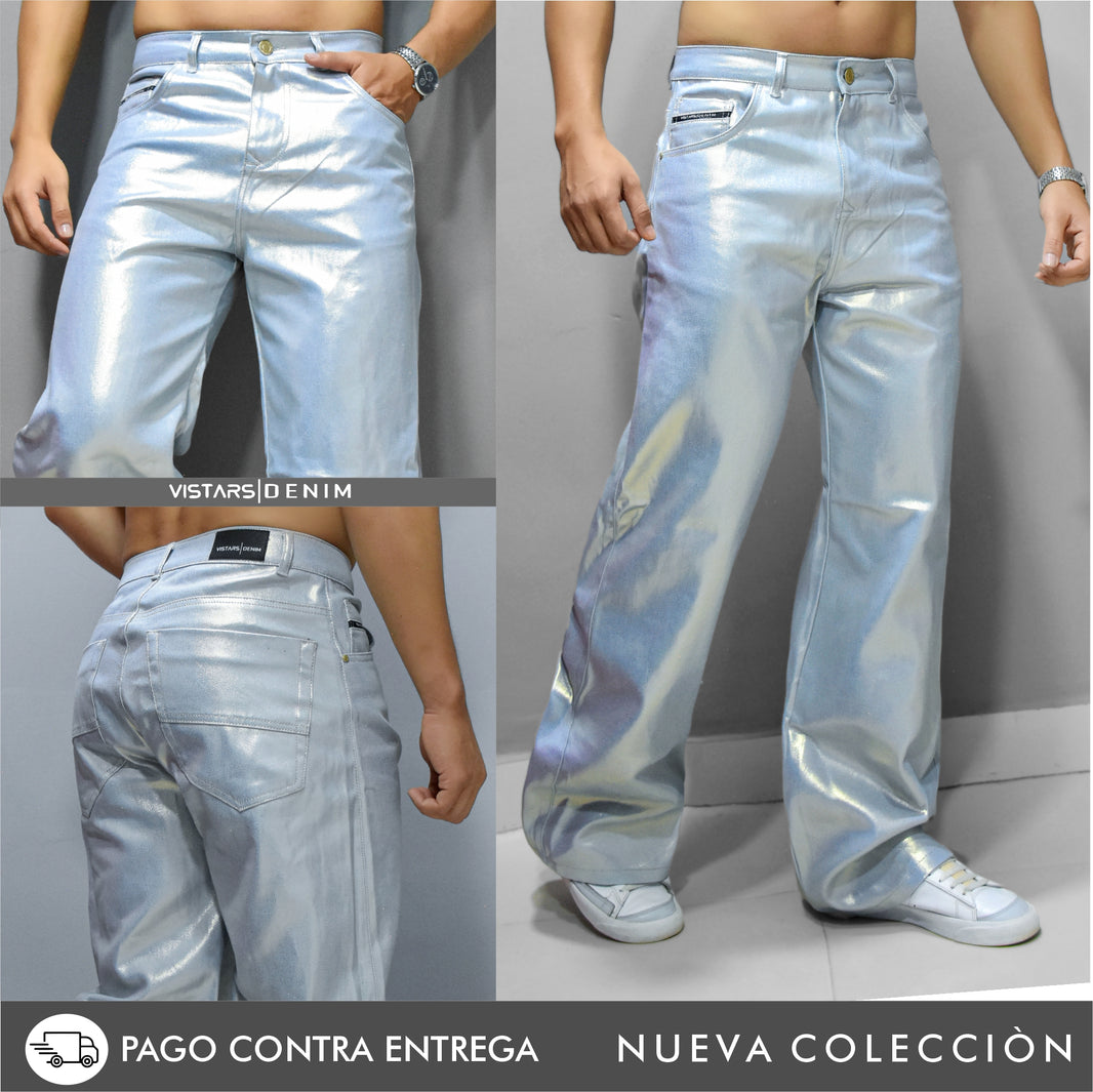 JEANS HOMBRE OVERSIZE TORNASOLADO REF 6-4410